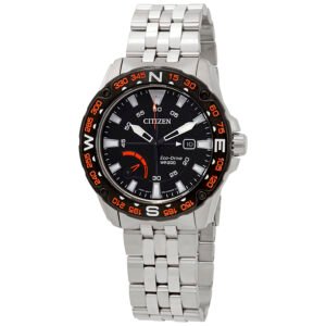 Citizen PRT Black Dial Men's Watch AW7048-51E