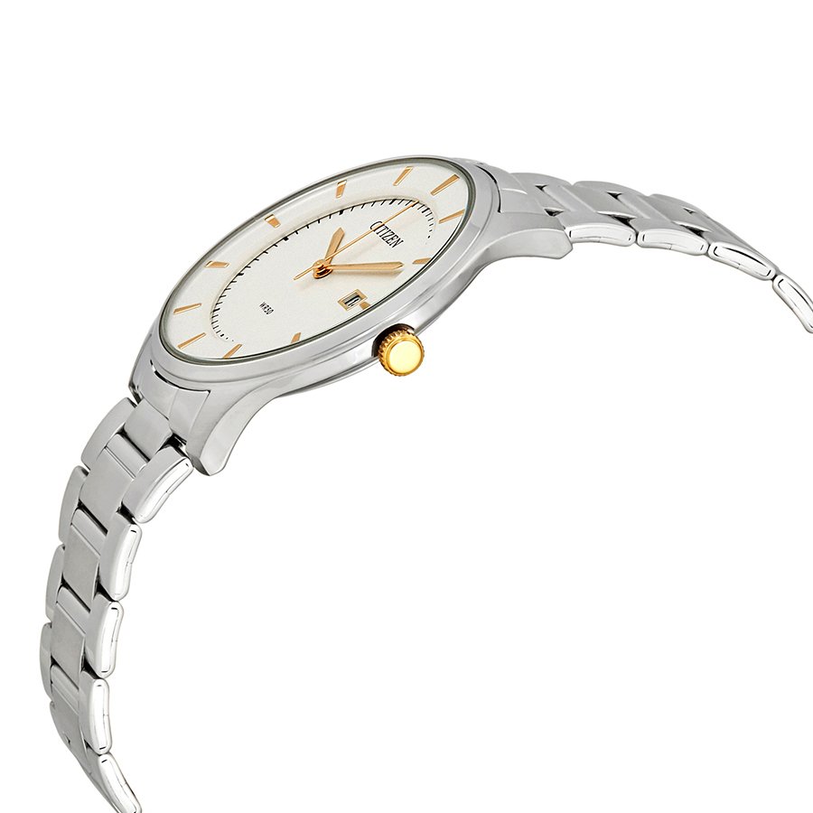 Citizen Quartz Silver Dial Men's Watch BD0041-54B - Image 2