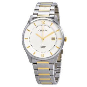 Citizen Quartz White Dial Two-tone Men's Watch BD0048-80A
