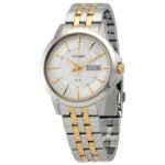 Citizen Quartz Silver Dial Two-tone Men's Watch BF2018-52A