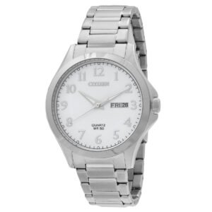 Citizen Quartz White Dial Men's Watch BF2021-82A