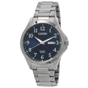 Citizen Quartz Blue Dial Men's Watch BF2021-82L