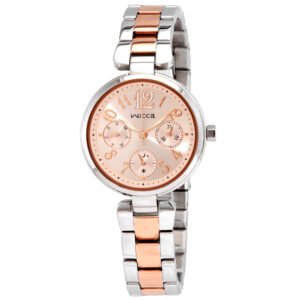 Citizen Wicca Quartz Rose Dial Ladies Watch BH7-431-91