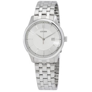 Citizen Quartz Silver Dial Stainless Steel Men's Watch BI1050-56A