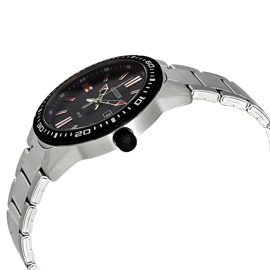 Citizen Quartz Black Dial Men's Watch BI1061-50E - Image 2