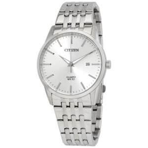 Citizen Quartz Silver Dial Stainless Steel Men's Watch BI5000-87A