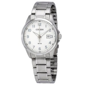 Citizen Quartz Silver Dial Stainless Steel Men's Watch BI5040-58A