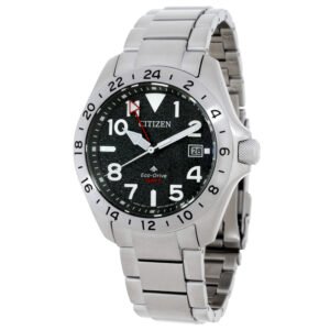 Citizen Promaster GMT Eco-Drive Black Dial Men's Watch BJ7150-50E