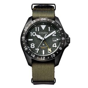 Citizen Promaster Land Eco-Drive Green Dial Men's Watch BJ7155-05X