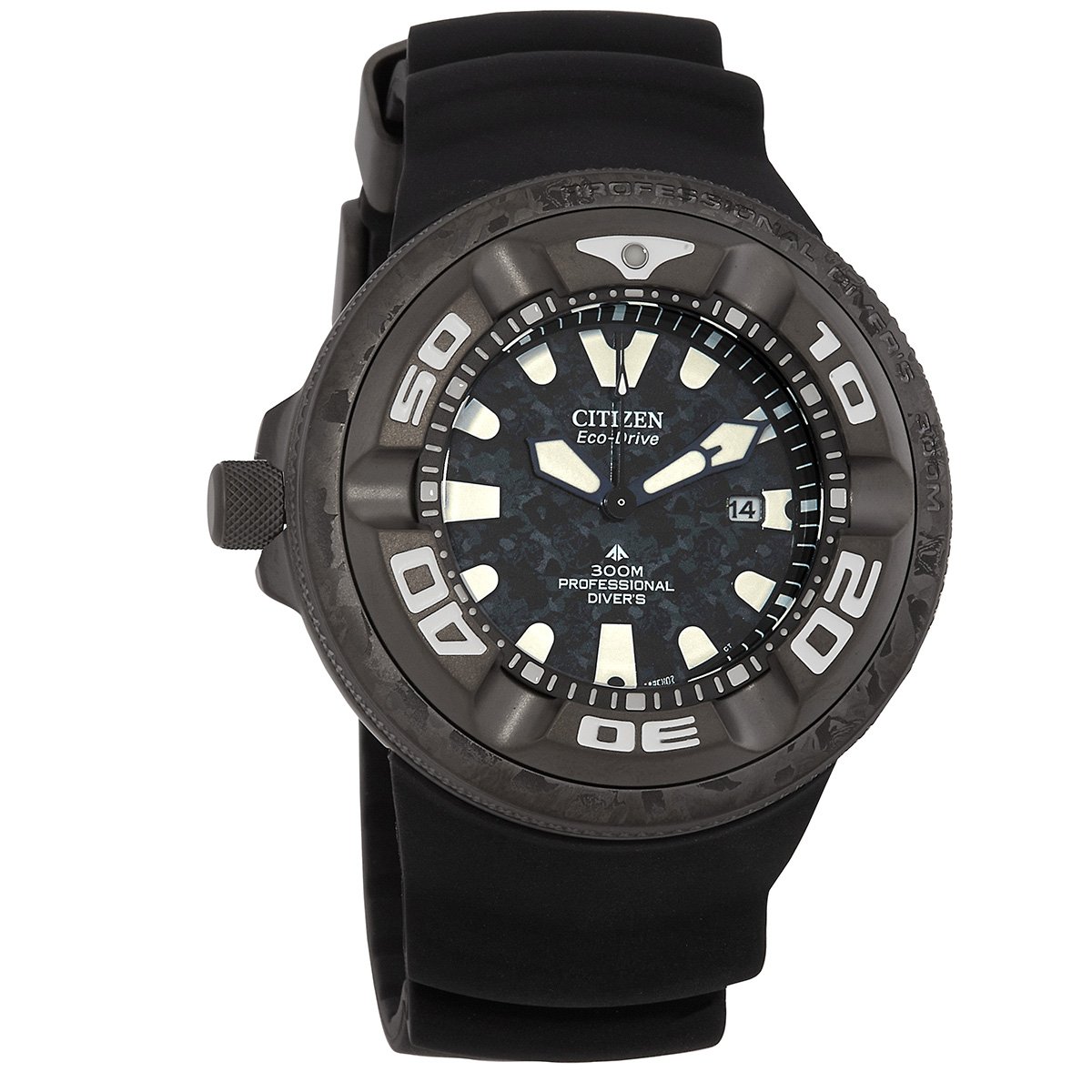 Citizen Godzilla Eco-Drive Black Dial Men's Watch BJ8056-01E