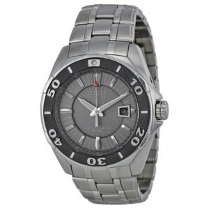 Citizen Signature Eco-Drive Silver Dial Stainless Steel Men's Watch BL1257-56A