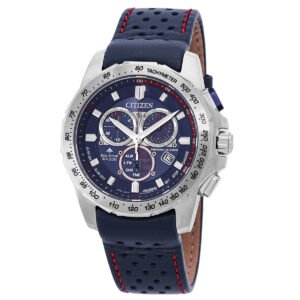 Citizen Promaster MX Perpetual Alarm Chronograph Blue Dial Men's Watch BL5571-09L