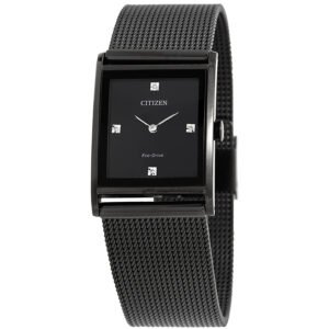 Citizen Axiom Eco-Drive Black Dial Men's Watch BL6008-53E
