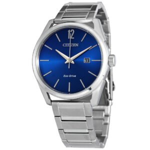 Citizen Eco-Drive Blue Dial Stainless Steel Men's Watch BM7411-83L