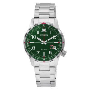 Citizen Eco-Drive Green Dial Men's Watch BM7551-84X