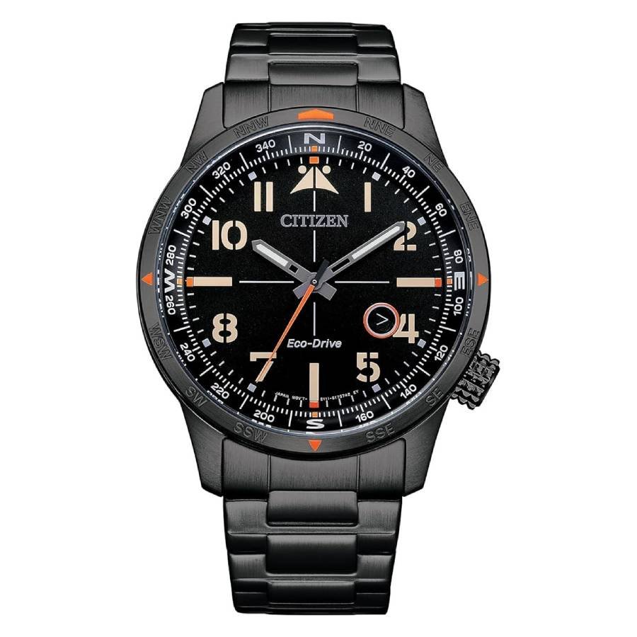 Citizen Weekender Eco-Drive Black Dial Men's Watch BM7555-59E