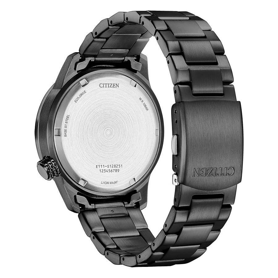 Citizen Weekender Eco-Drive Black Dial Men's Watch BM7555-59E - Image 2