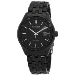 Citizen Eco-Drive Black Dial Men's Watch BM7565-80E