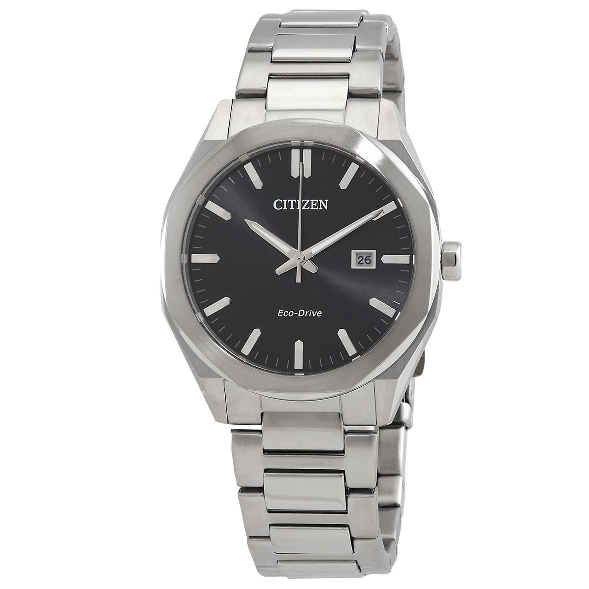 Citizen Eco-Drive Black Dial Men's Watch BM7600-81E