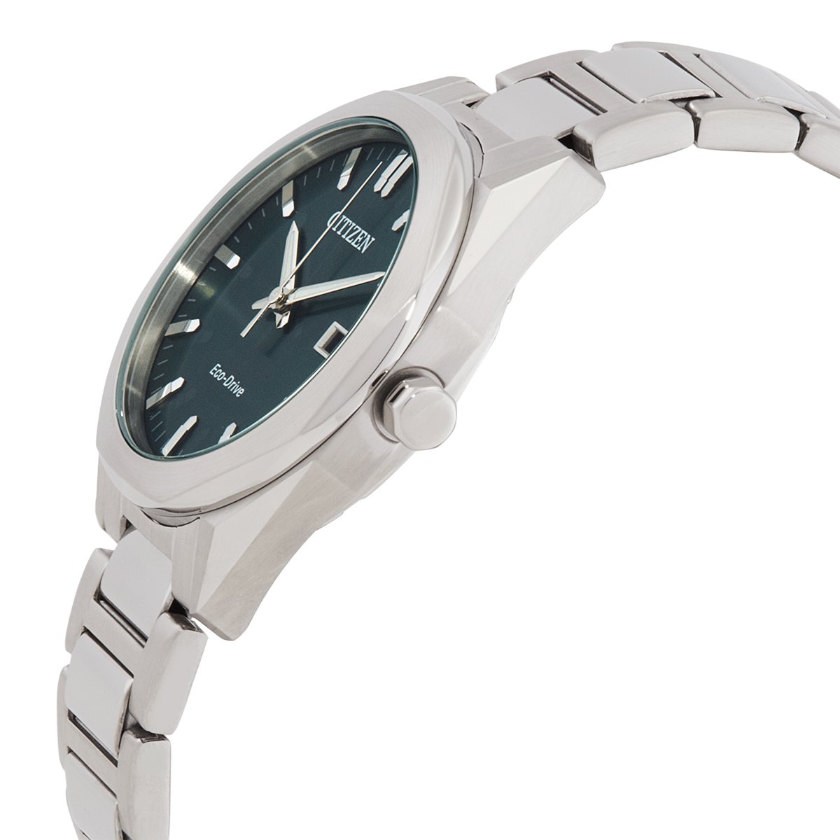 Citizen Octangle Eco-Drive Green Dial Unisex Watch BM7620-83X - Image 2