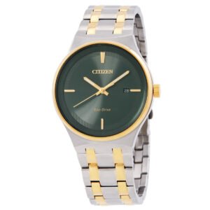 Citizen Eco-Drive Green Dial Men's Watch BM7654-57X