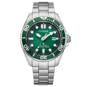 Citizen Promaster Marine Green Dial Watch BN0269-50W