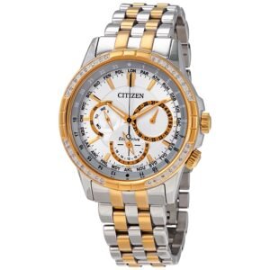 Citizen Calendrier World Time Silver Dial Men's Watch BU2084-51A