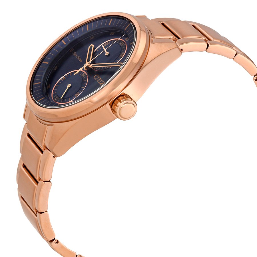 Citizen Paradex Blue Dial Rose Gold-tone Men's Watch BU3013-53L - Image 2