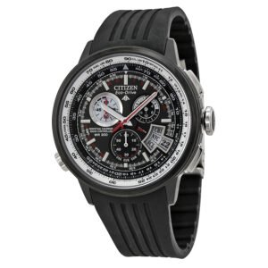 Citizen Chrono AT World Time Perpetual Calendar Black Dial Men's Watch BY0005-01E