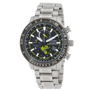 Citizen Promaster World Time Black Dial Men's Watch BY3006-53E