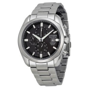 Citizen Eco-Drive Titanium Chronograph Men's Watch CA0020-56E