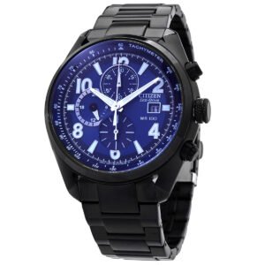 Citizen Chandler Eco-Drive Chronograph Blue Dial Men's Watch CA0365-54L