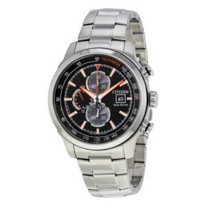 Citizen Eco Drive Chronograph Black Dial Men's Watch CA0574-54E