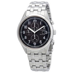 Citizen Chandler Black Dial Chronograph Eco-Drive Men's Watch CA0620-59H