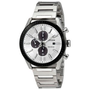 Citizen CTO Chronograph Silver Dial Men's Watch CA0668-52A
