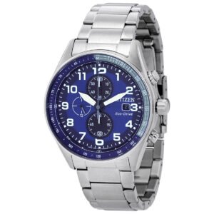 Citizen Chronograph Eco-Drive Blue Dial Men's Watch CA0770-72L