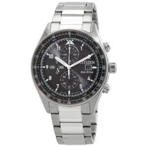 Citizen Eco-Drive Chronograph Black Dial Men's Watch CA0770-81E