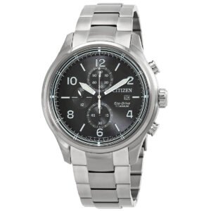 Citizen Chronograph Eco-Drive Black Dial Men's Watch CA0810-88E