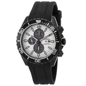 Citizen Promaster Marine Chronograph Eco-Drive White Dial Men's Watch CA0825-05A