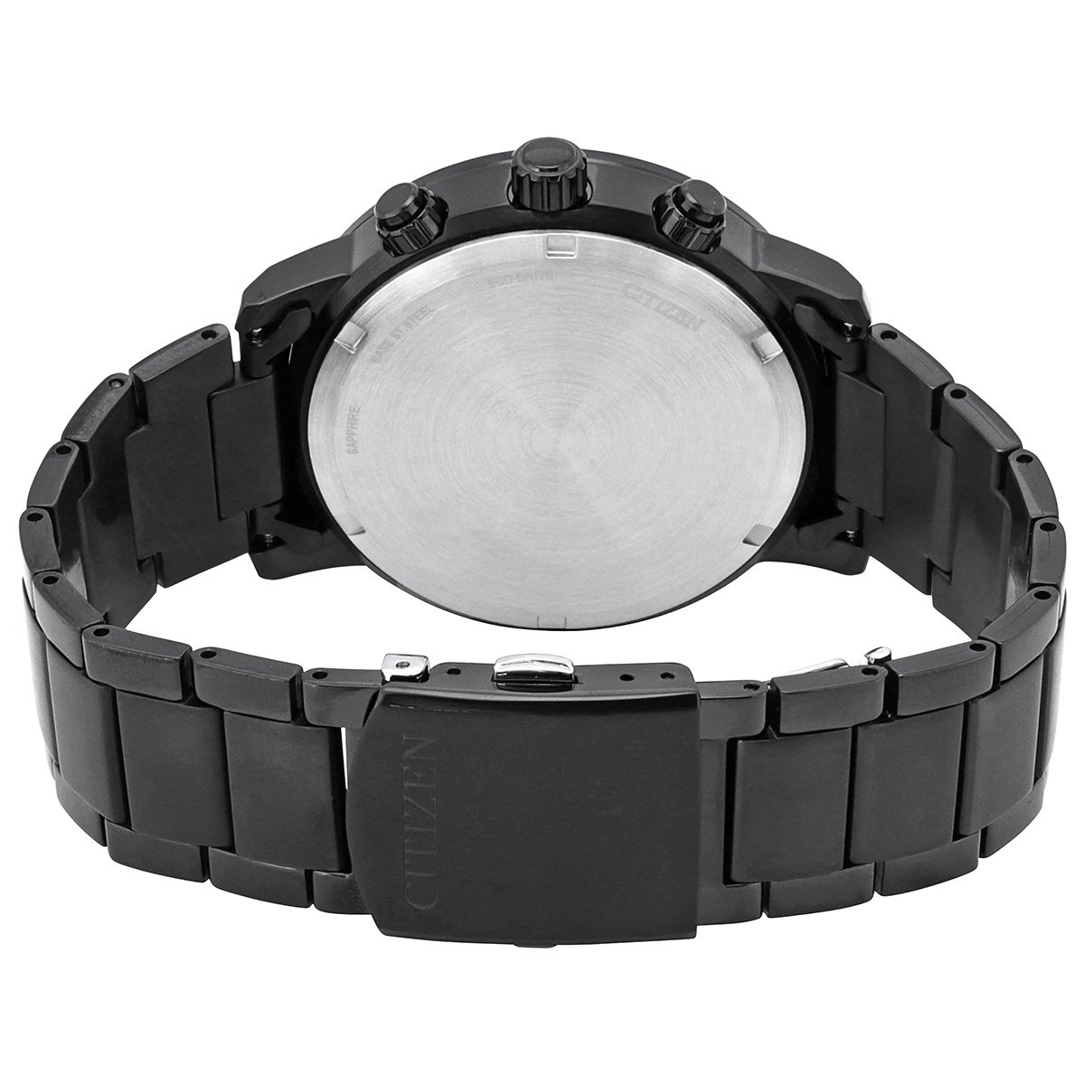 Citizen Chronograph Eco-Drive Black Dial Men's Watch CA0845-83E - Image 3