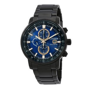 Citizen Chronograph Quartz Blue Dial Men's Watch CA0845-83L
