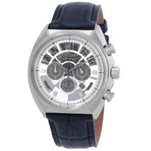 Citizen Millennium Falcon Chronograph Eco-Drive Silver Dial Men's Watch CA4281-00W