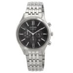 Citizen Eco-Drive Chronograph Black Dial Men's Watch CA4410-84E