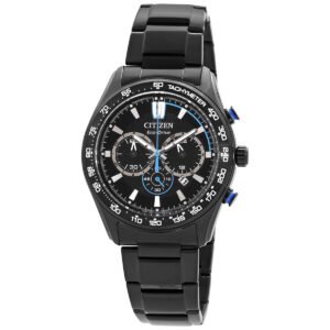 Citizen Chronograph Eco-Drive Black Dial Men's Watch CA4485-85E