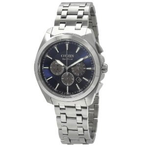 Citizen Peyten Chronograph Eco-Drive Blue Dial Men's Watch CA4510-55L