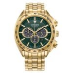 Citizen Carson Chronograph Green Dial Men's Watch CA4542-59X