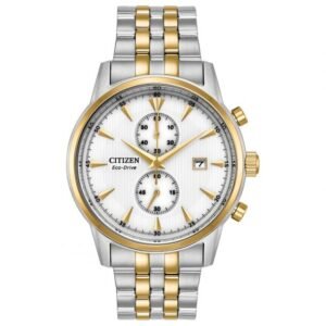 Citizen Corso Chronograph White Dial Men's Watch CA7004-54A