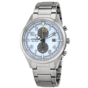 Citizen Chronograph Eco-Drive White Dial Men's Watch CA7028-81A