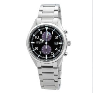 Citizen Chronograph Eco-Drive Black Dial Men's Watch CA7028-81E