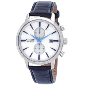 Citizen Core Collection Chronograph Quartz White Dial Men's Watch CA7069-16A